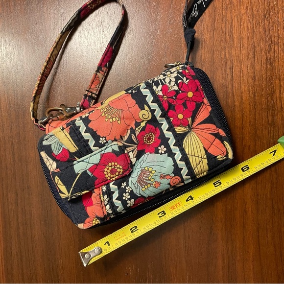 Vera Bradley Colorful Floral Wristlet with Phone Pouch - Picture 5 of 5